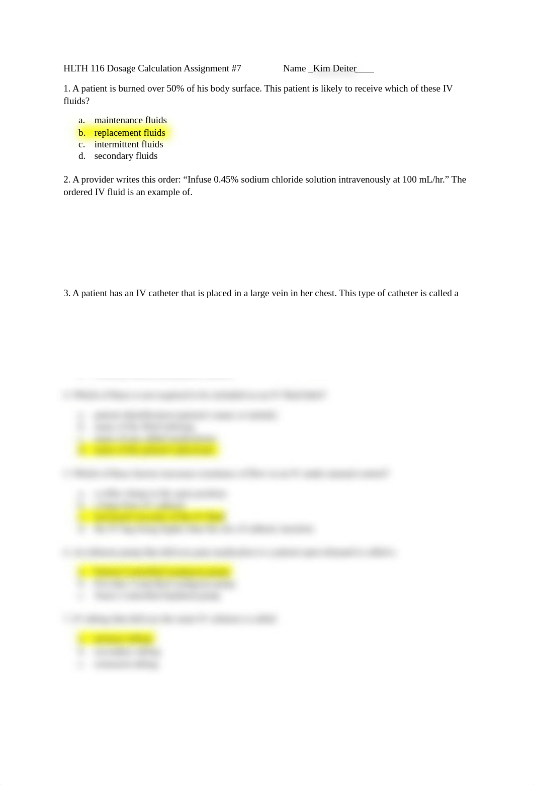 HLTH 116 Dosage Calculation Assignment #7.docx_dpg88lwrqoy_page1