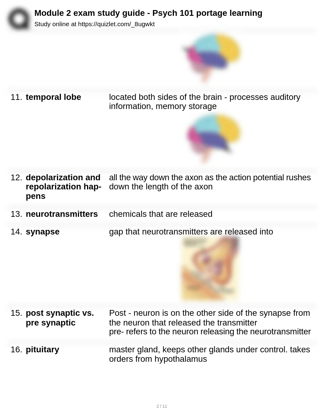 Module 2 exam study guide - Psych 101 portage learning.pdf_dpg9qmav5q4_page2