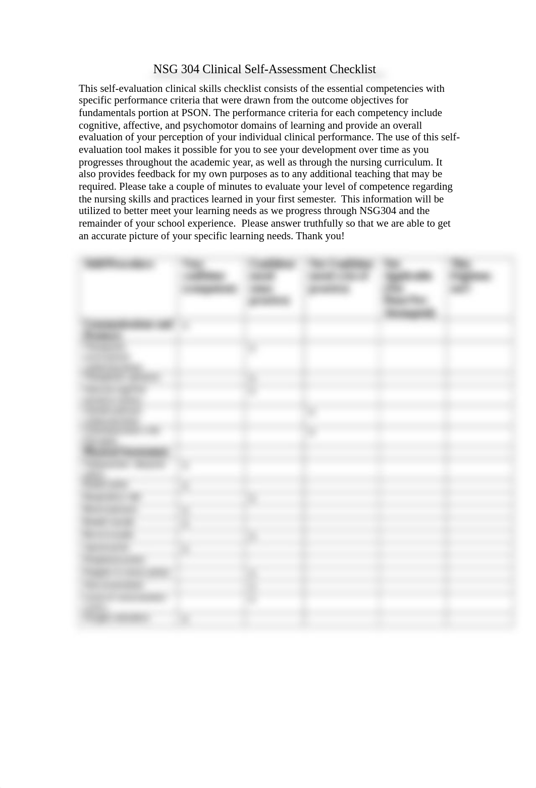 NSG 304 SelfAssessmentChecklist.docx_dpgbzrxtsp1_page1