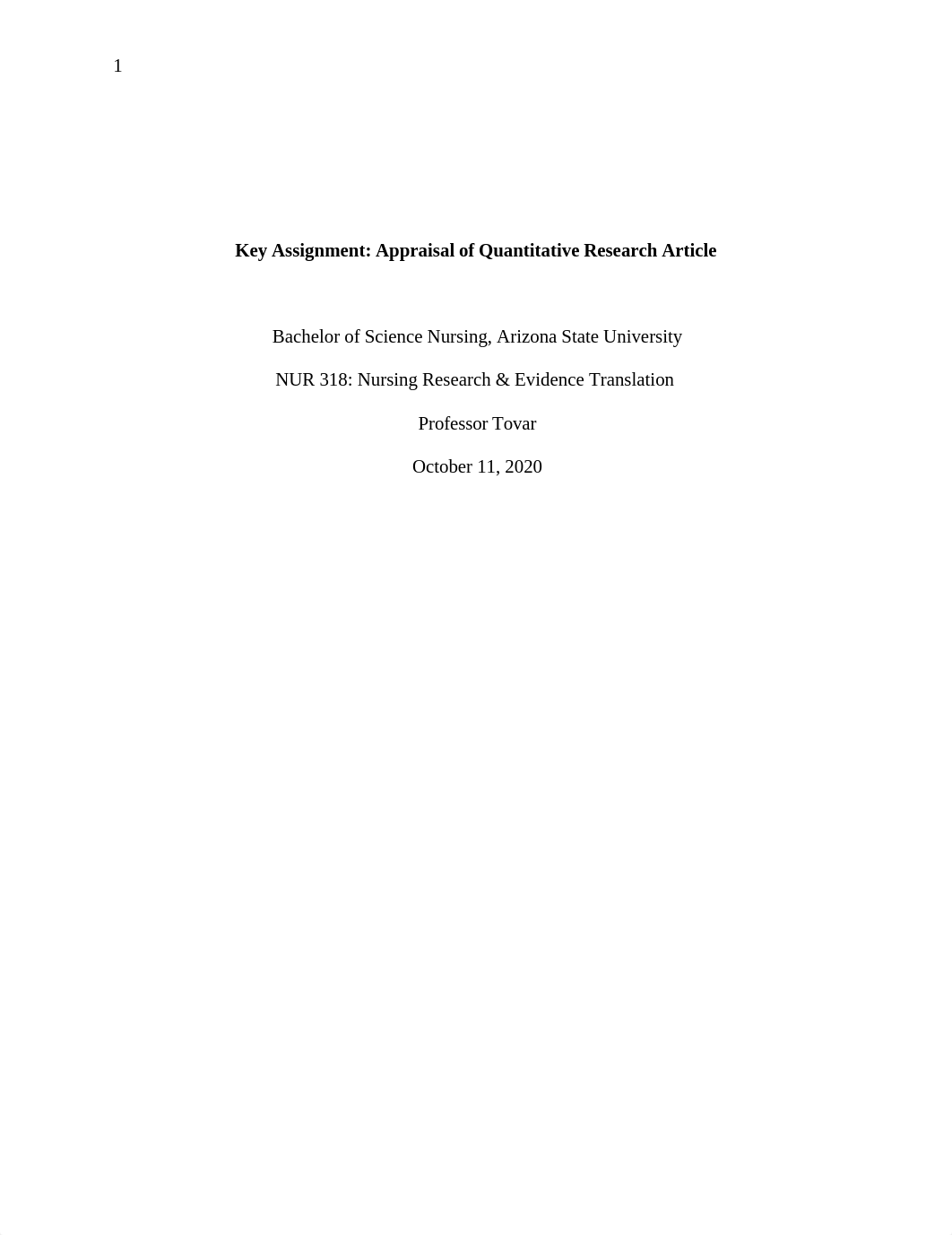 KeyAssignment - CritialAppraisalQuantitativeResearch.docx_dpgr62a337g_page1