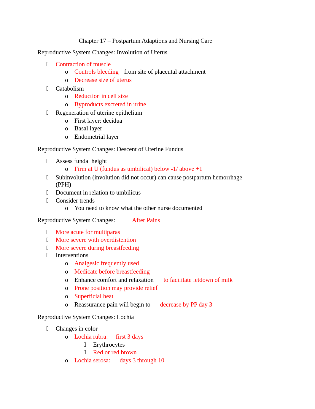 Chap 17 - Postpartum Adaptions and Nursing Care .docx_dpgusyfgkat_page1