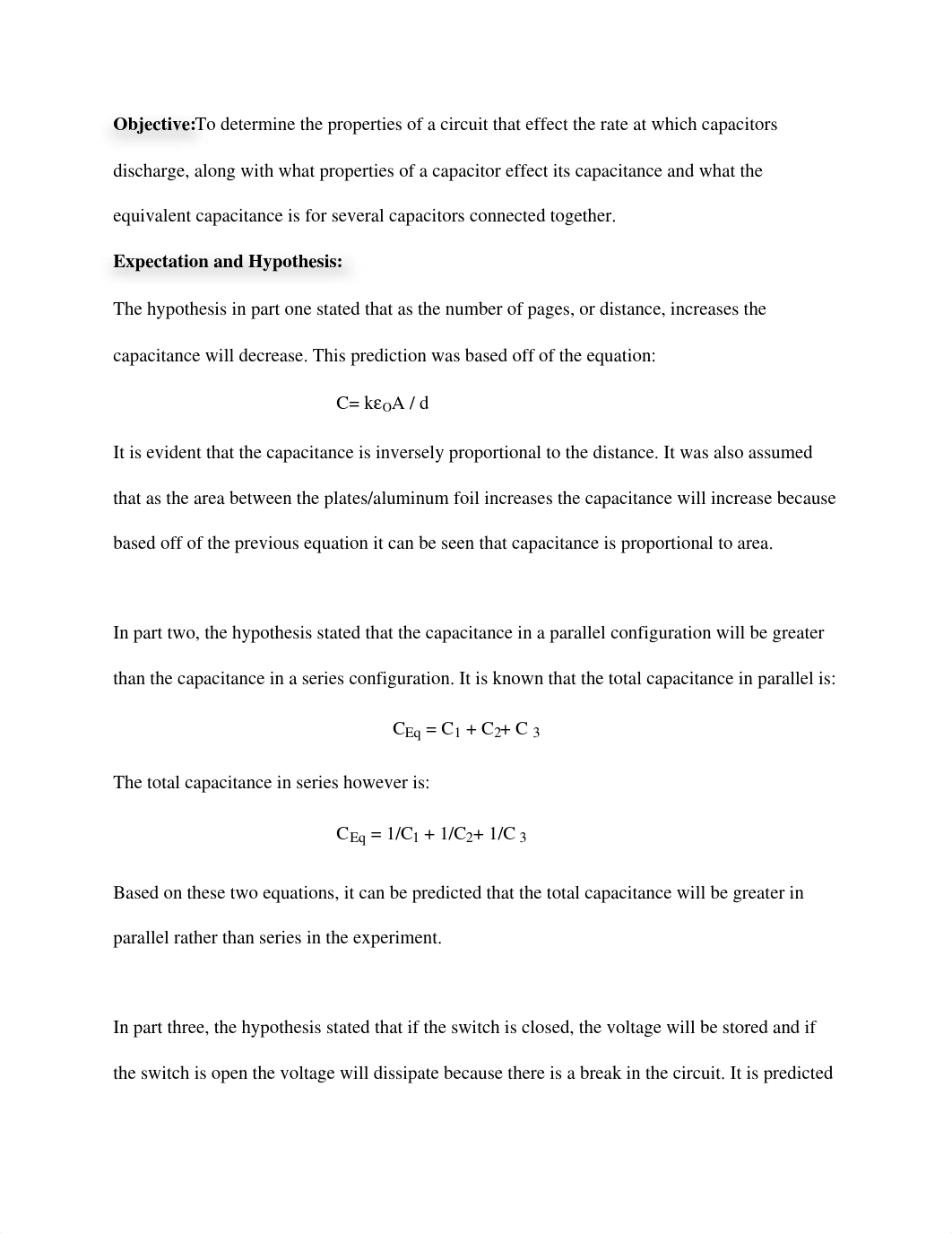 Lab Report #2- Parallel Plate Capacitors.docx_dpgvblwo3hi_page2