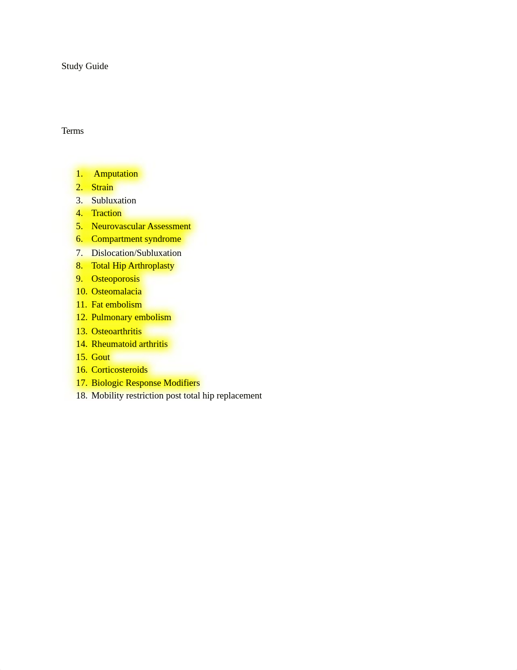 Study Guide Musculoskeletal-1.docx_dph97rreh9o_page1