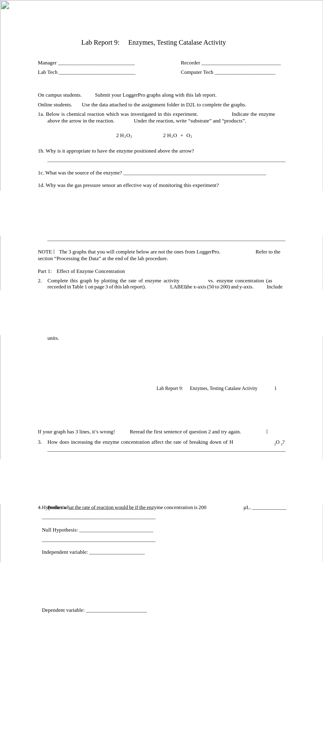 09b Lab Report 9 Enzymes, Testing Catalase Activity.pdf_dphhjcvd1ue_page1