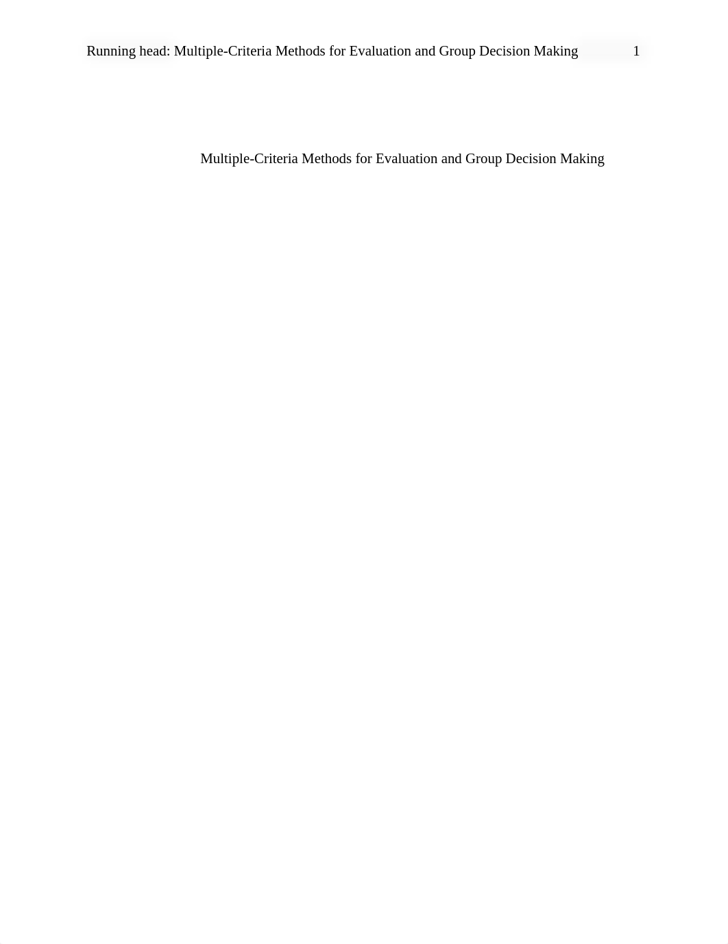 Reflection and Discussion Forum - Multiple-Criteria Methods for Evaluation and Group Decision Making_dphiici9hfc_page1