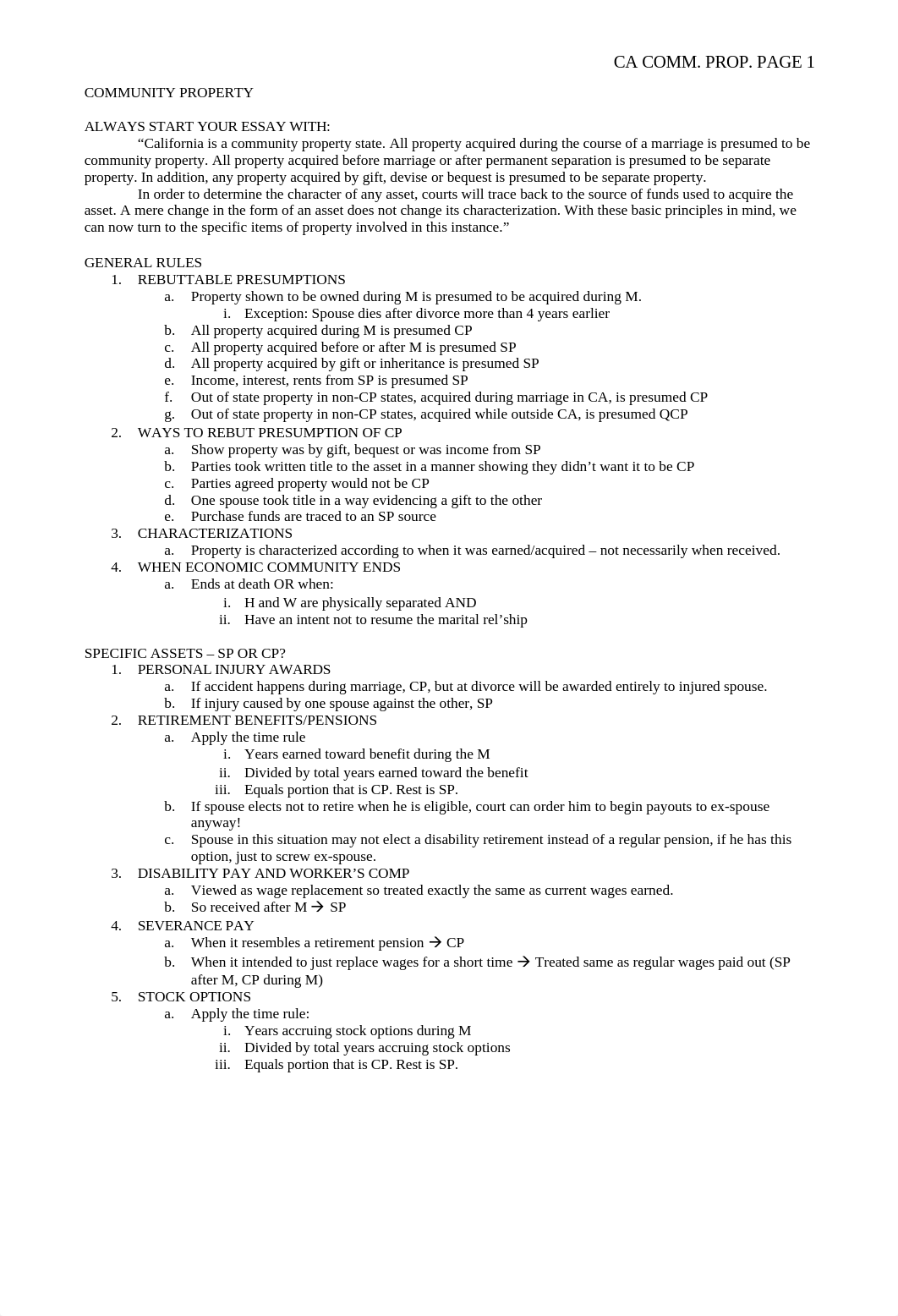 Conviser Community Property Outline.doc_dphxqpla5cz_page1