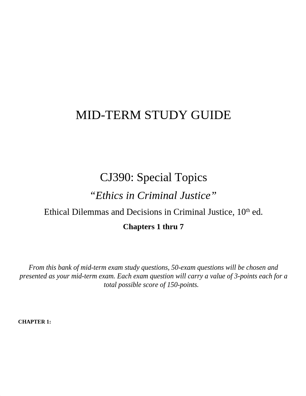 STUDY GUIDE_CJ390 Mid Term Exam_Ethics in CJ copy.docx_dpi7vz8dr2i_page1