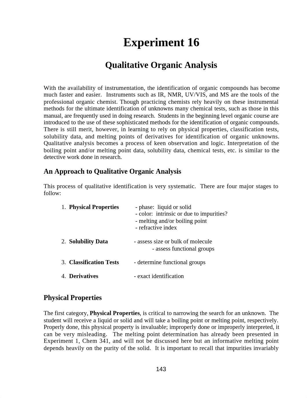 34 Chem 341-342 Lab Manual - Summer 2013 - Experiment 16 - Qualitative Organic Analysis_dpicapbxc0y_page1