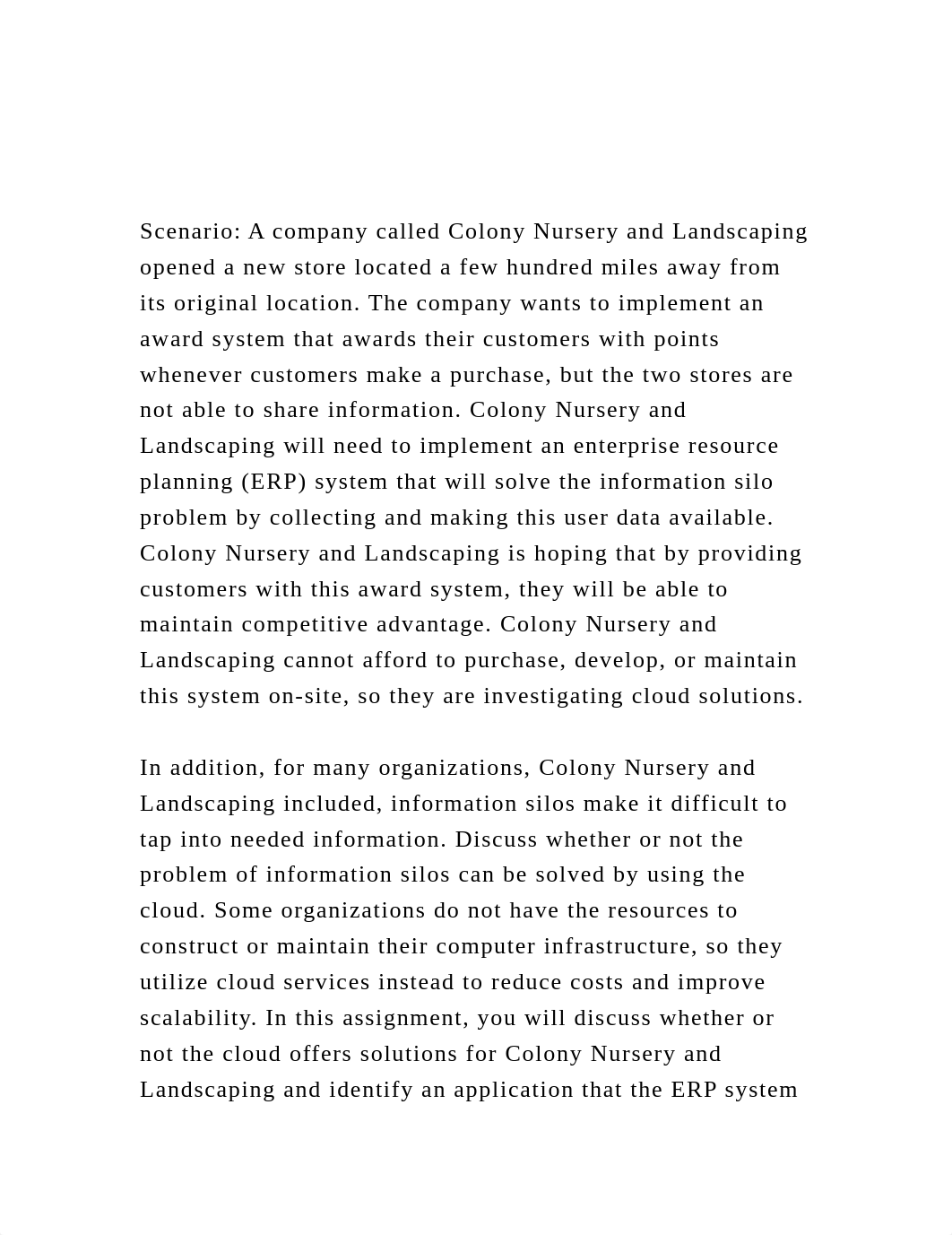 Scenario A company called Colony Nursery and Landscaping opened.docx_dpid17fvta8_page2