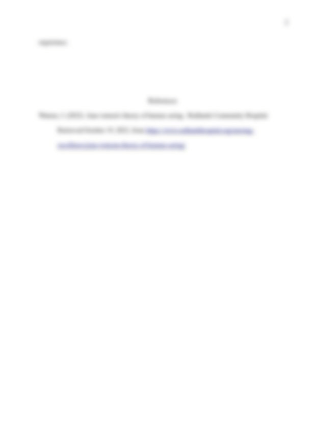 Week 1 discussion 2 Jean Watson's Theory of  Human Caring_Caring Science.docx_dpidipzq9uz_page2