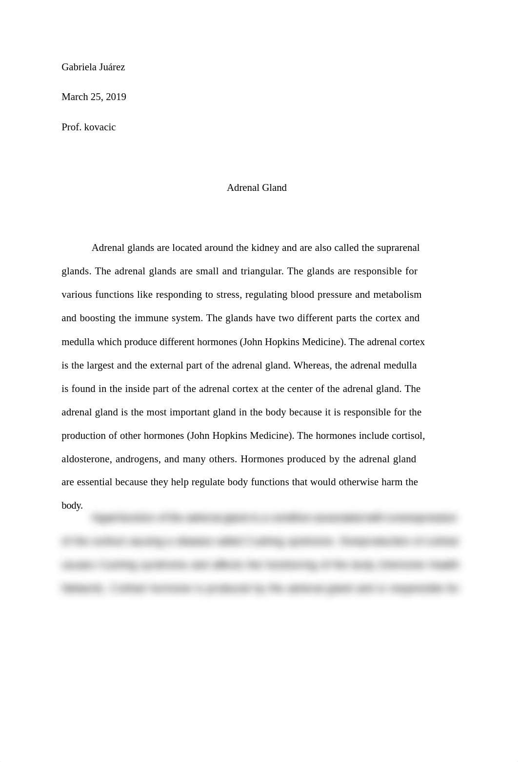 Adrenal Gland essay .docx_dpih2chbac1_page1