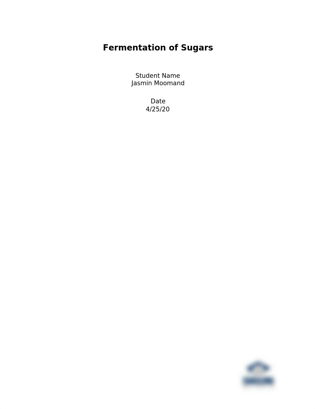 Fermentation of Sugar Lab Report Questions Lab A.docx_dpil826fv1o_page1