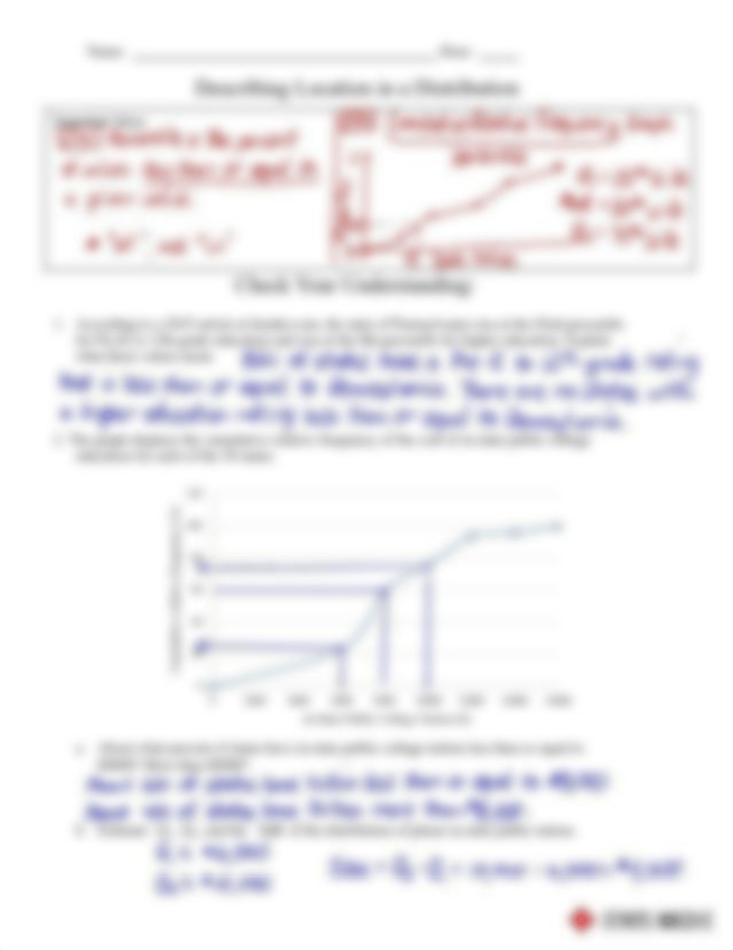 Stats Medic - Percentiles and Cumulative Relative Frequency Graphs Answer Key.pdf_dpj17h610eb_page2