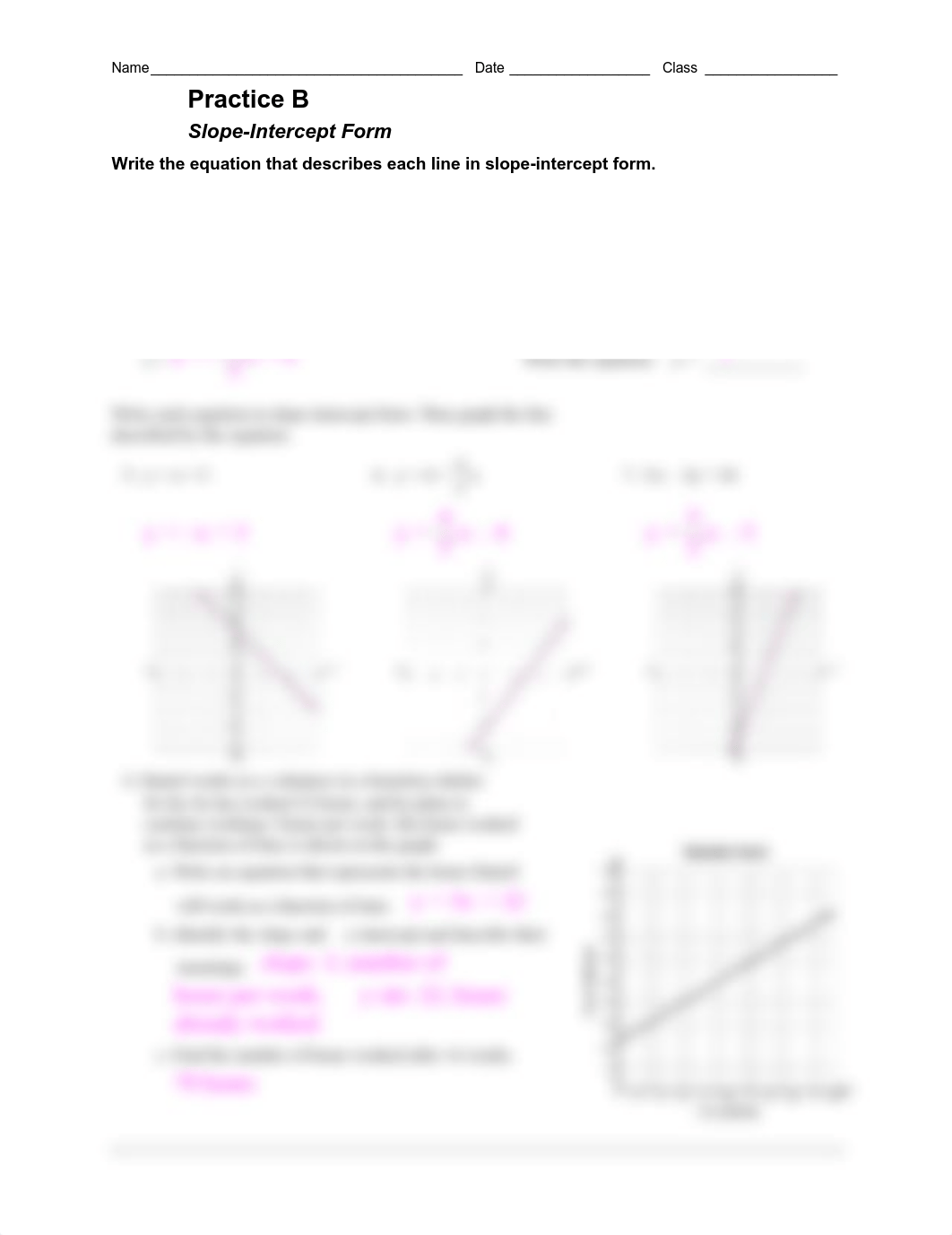 Slope Intercept HW (Answers).pdf_dpj1anklgz2_page1