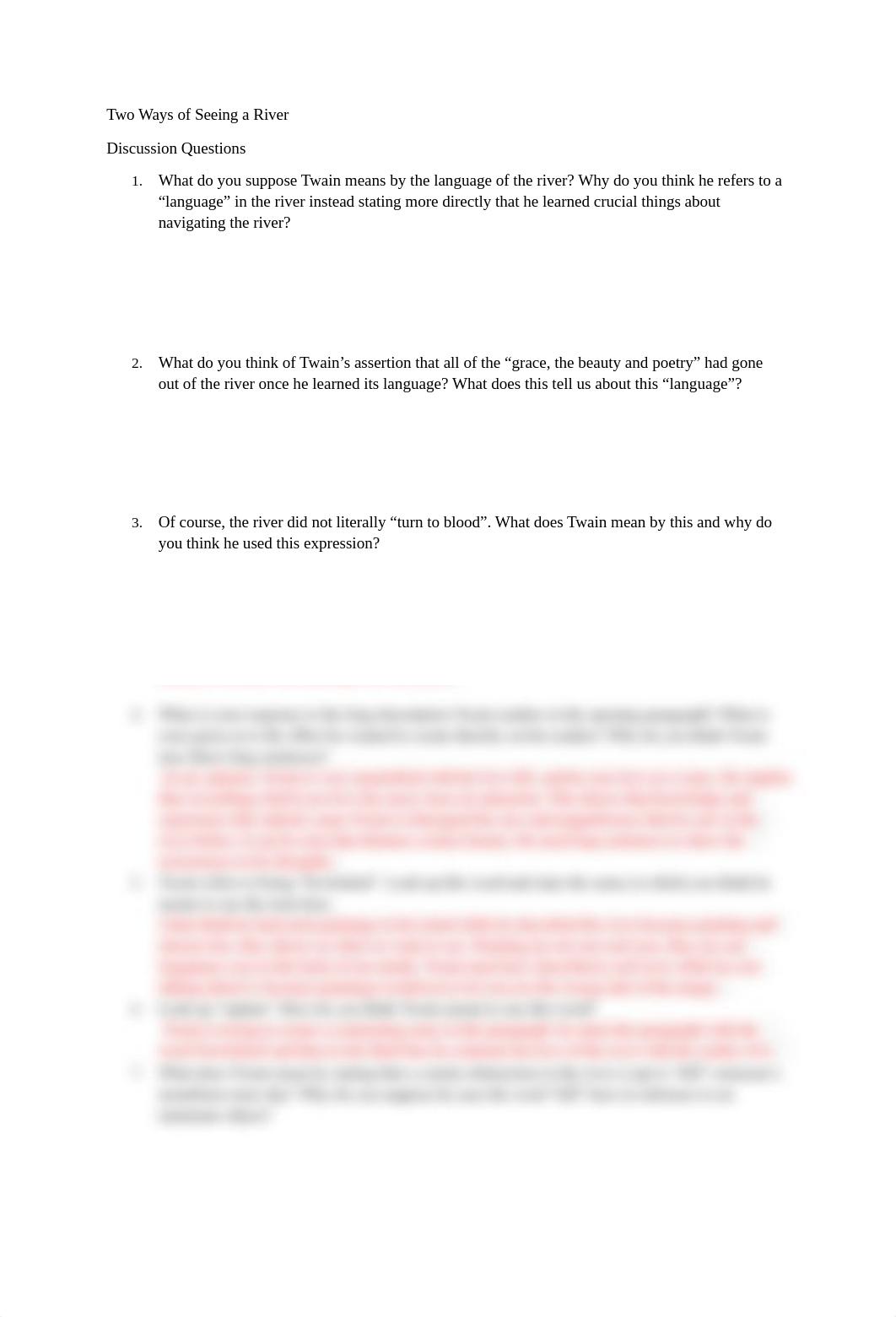 Two Ways of Seeing a River discussion   Sevine Green.doc_dpj2ue835fy_page1