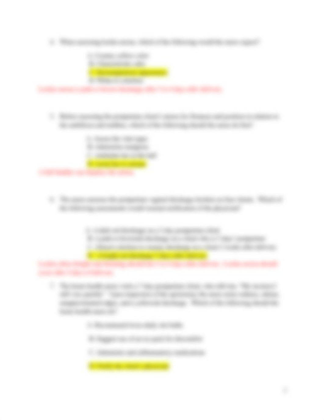 Objectives for Postpartum- Answers.docx_dpj5mn9fmr7_page2