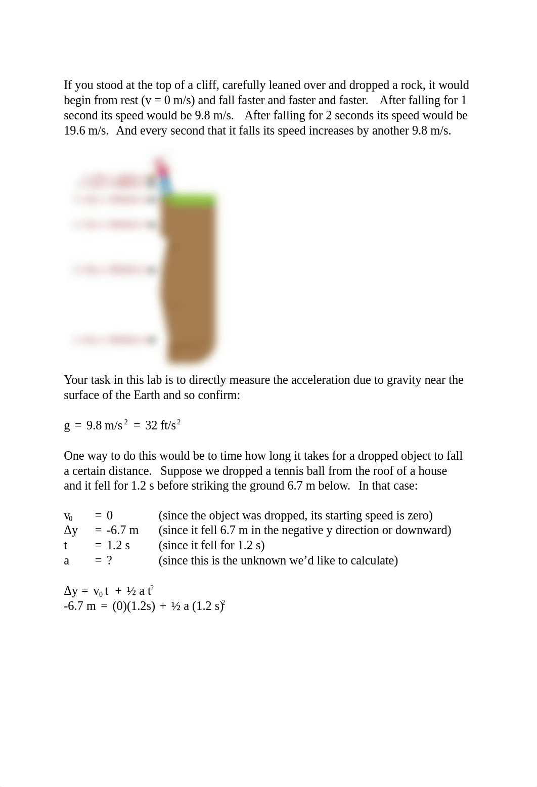 Measuring the Acceleration Due to Gravity FIrst Physics Lab.docx_dpj6kt2rn3r_page2