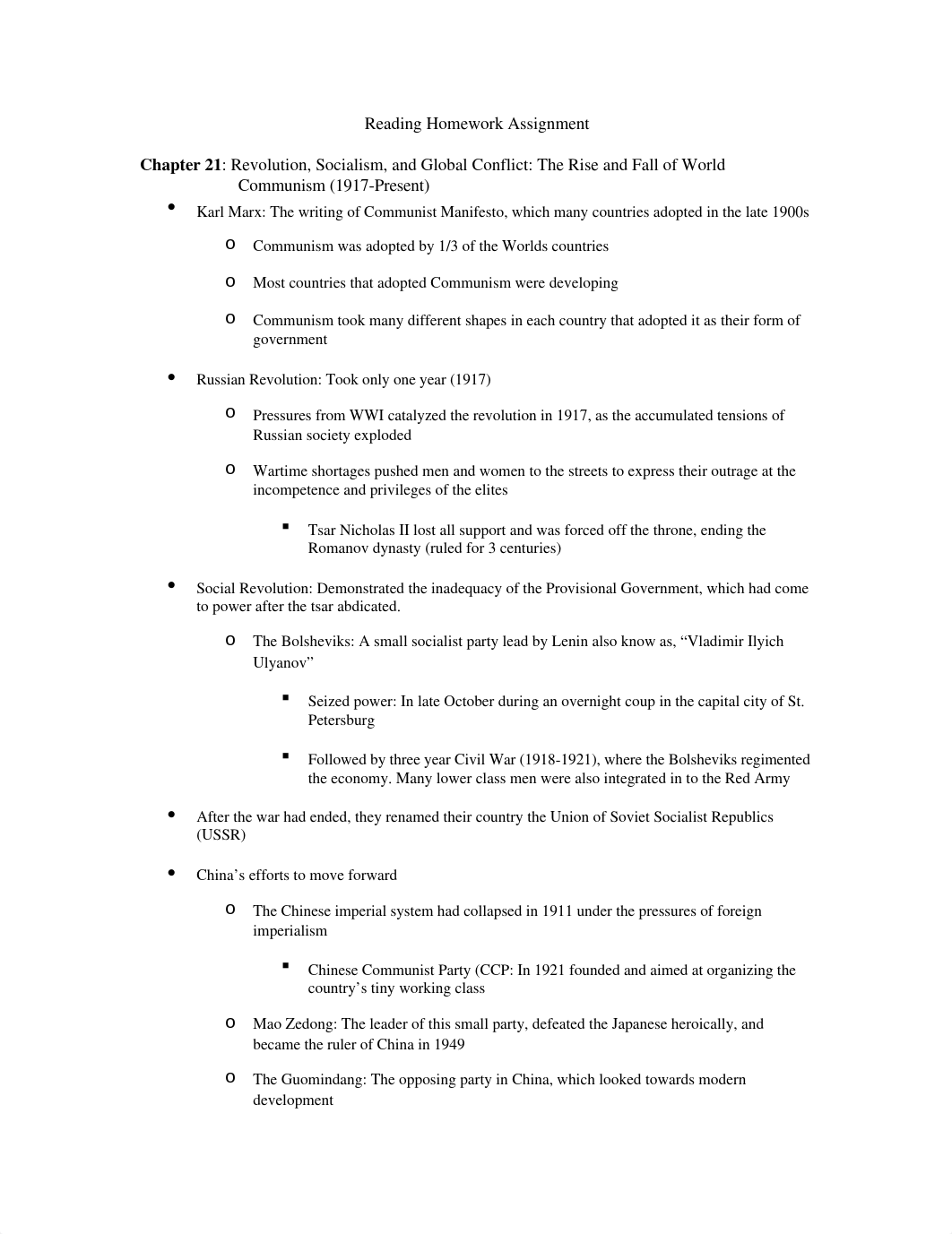 Reading Homework Assignment Ch.21-22_dpjr78t28sd_page1