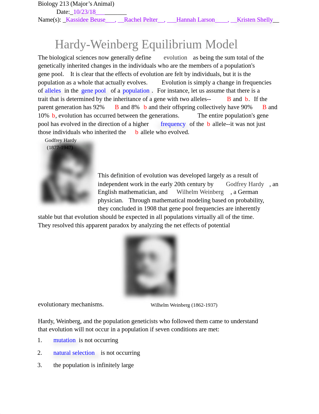 Hardy-Weinberg Equilibrium Model GHWS #5.docx_dpjt2pdrfc4_page1