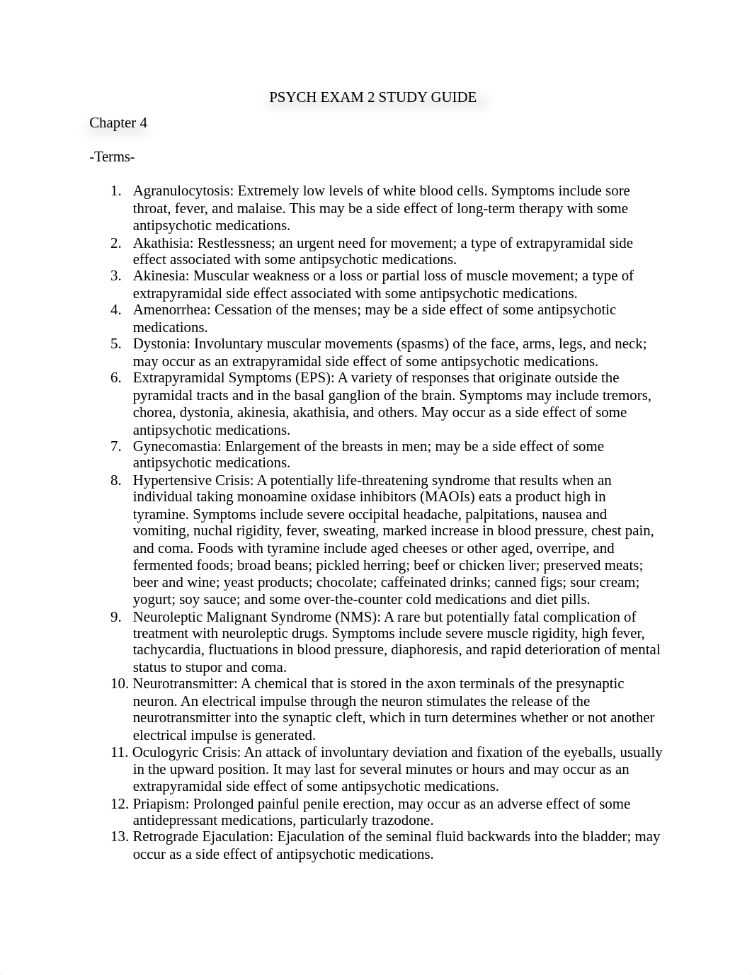 Psych Exam 2 Study Guide.docx_dpjuwzmjdwk_page1