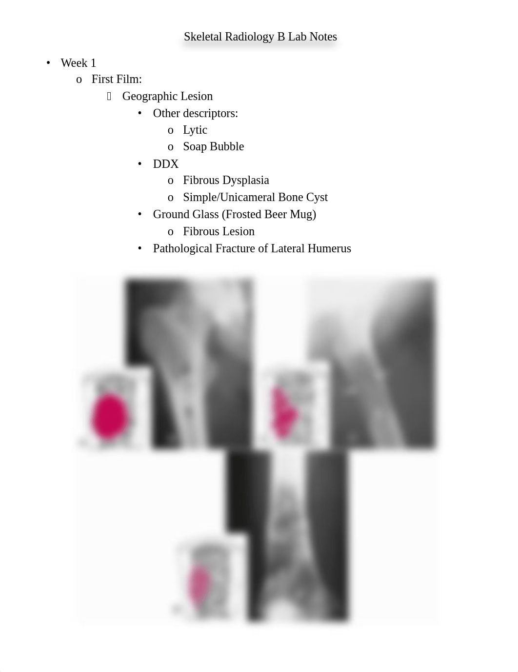 RADD 2712 Comprehensive Lab MIDTERM Notes with Images and Glossary_dpjwsjmkn1f_page1