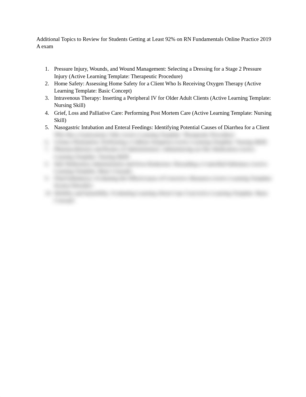 3 Revised_Funds Practice A Additional Topics to Review for Students Getting at Least 92 percent (1)._dpk06tyomr7_page1