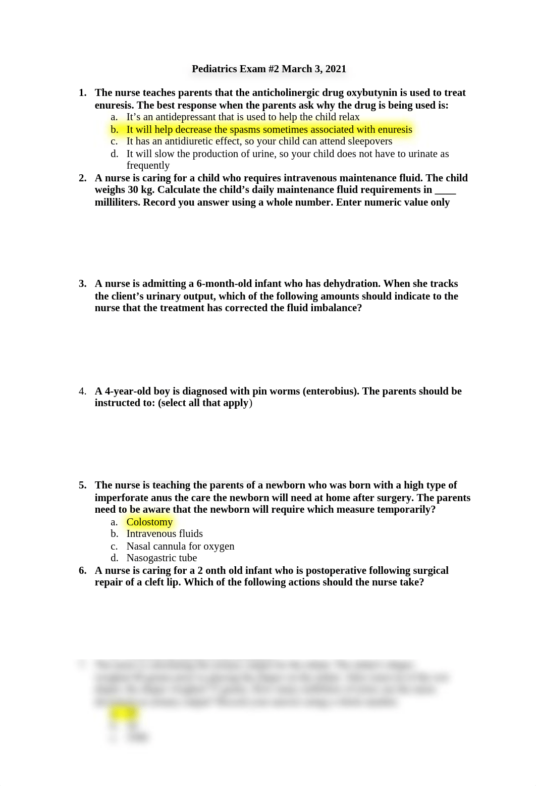 Pediatrics Exam #2 March 3, 2021 copy.docx_dpk5z27pfbk_page1