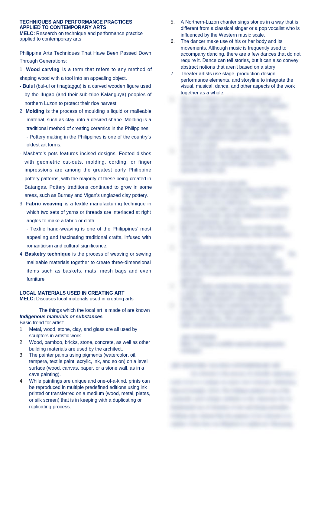 CPAR_Q2_W1-W8_TECHNIQUES AND PERFORMANCE PRACTICES APPLIED TO CONTEMPORARY ARTS.docx_dpk6hvv9z9u_page1