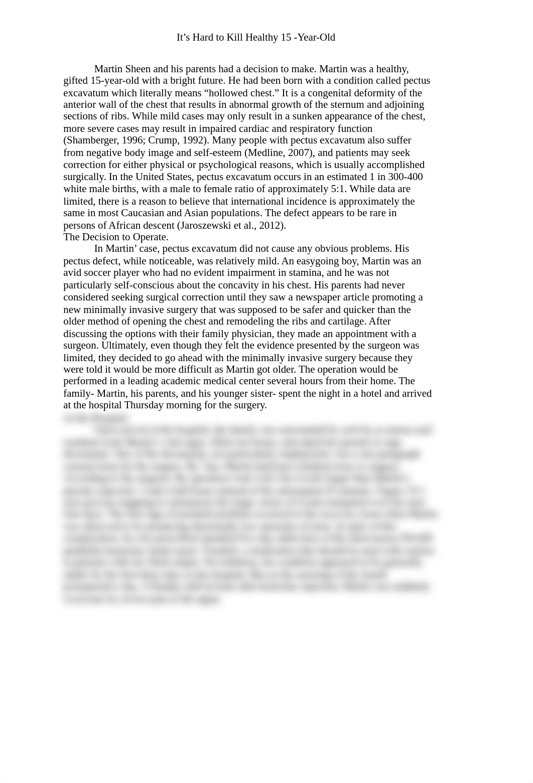 Killing a Healthy 15 YO Case Study.docx_dpkm65slvfs_page1