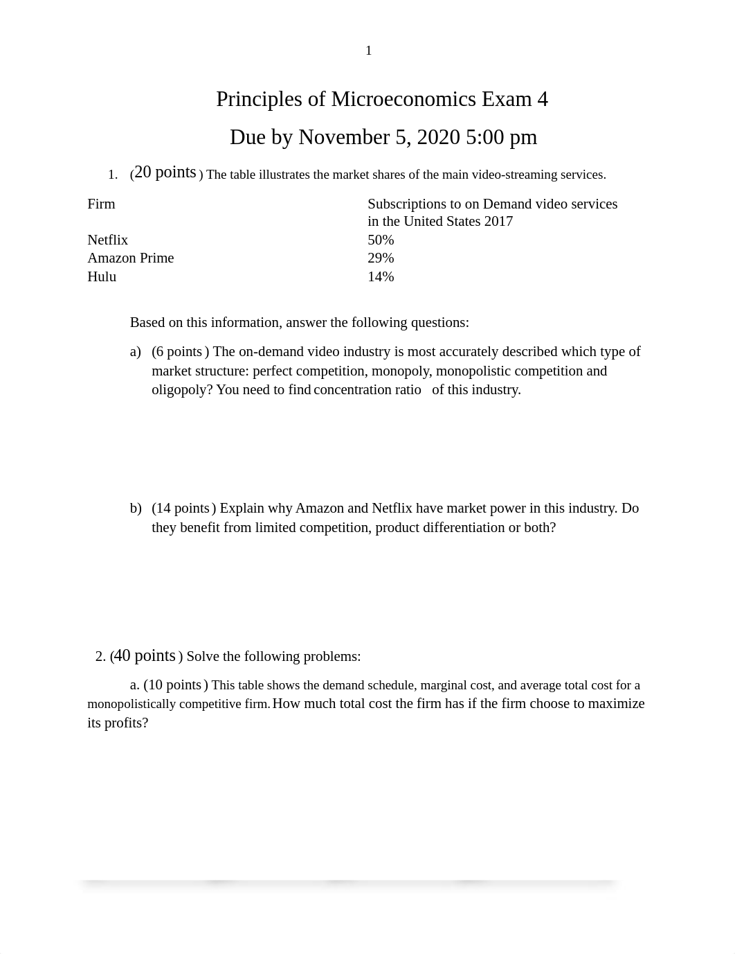 Principles of Micro Economics Exam 4.docx_dpkq2br6jhm_page1