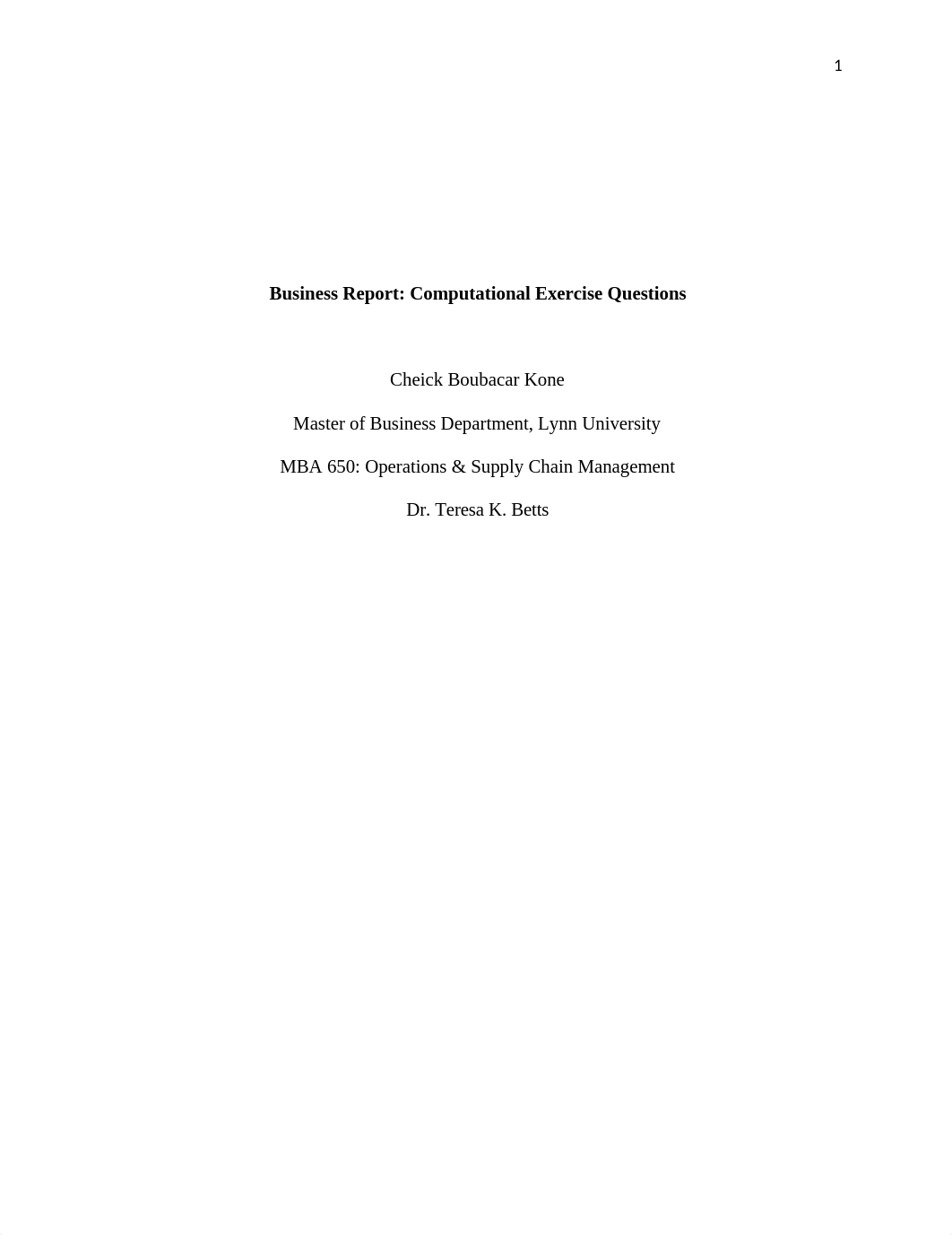 MBA 650 Business Report Computational Exercise Q's.docx_dplaizggajc_page1