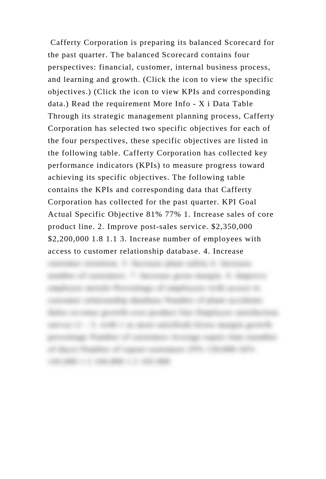 Cafferty Corporation is preparing its balanced Scorecard for the past.docx_dplef8fy96c_page2