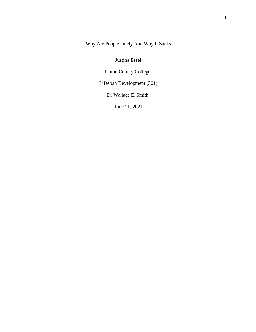 Why Are People lonely And Why It Sucks.docx_dplh9anw35y_page1