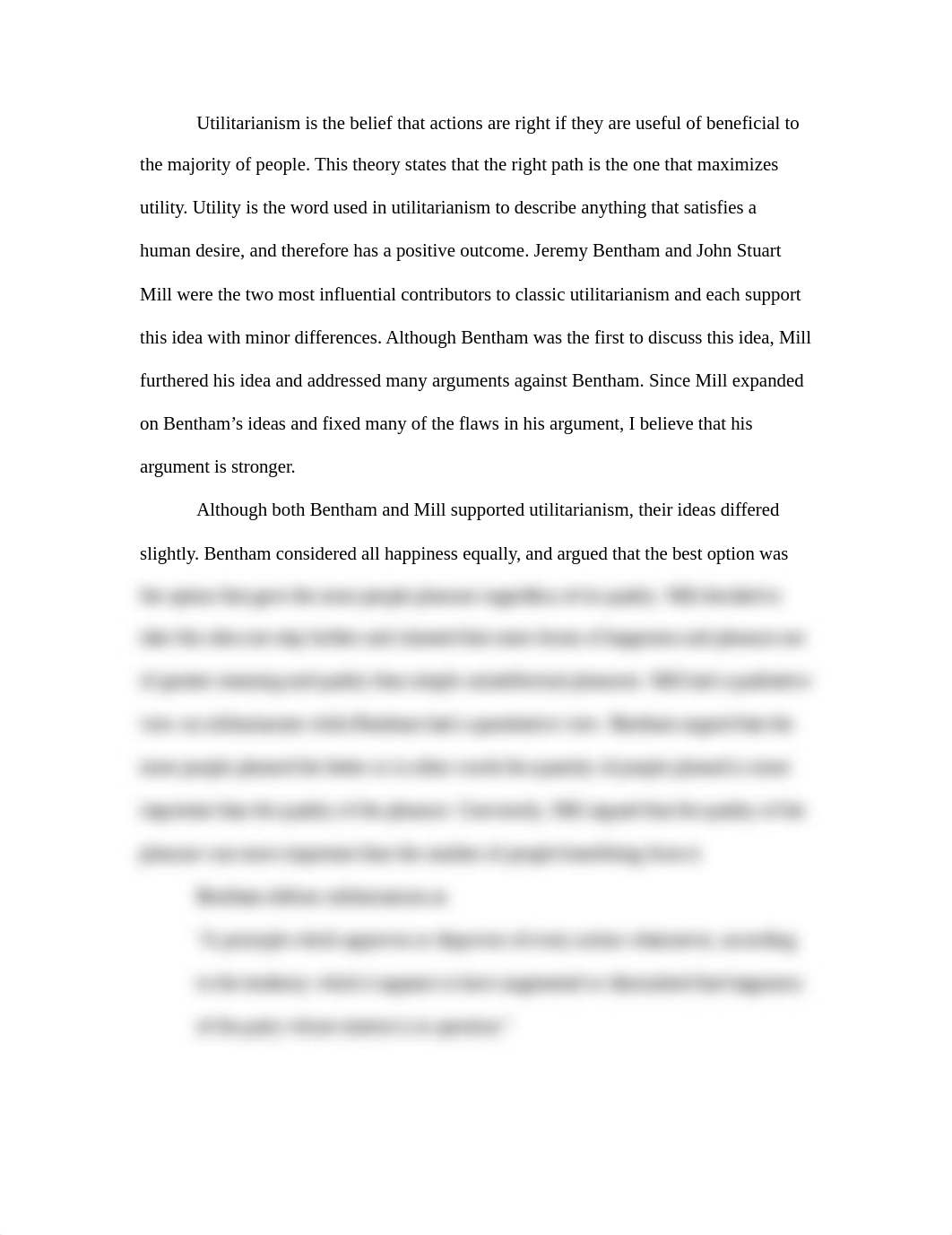 Utilitarianism is the belief that actions are right if they are useful of beneficial to the majority_dplhsje3fi9_page1