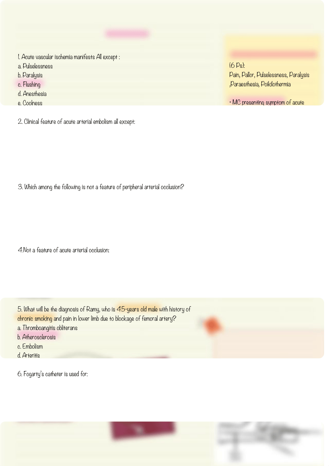 Arterial Surgery Notes - Questions Full Version.pdf_dpljfp2mmc5_page2