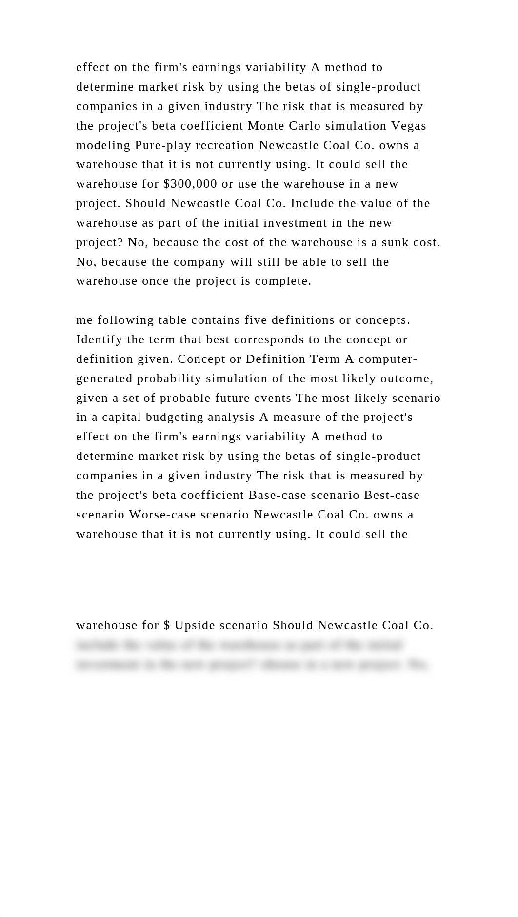 1. Concepts used in cash flow estimation and risk analysis You can co.docx_dplpjswt97g_page3