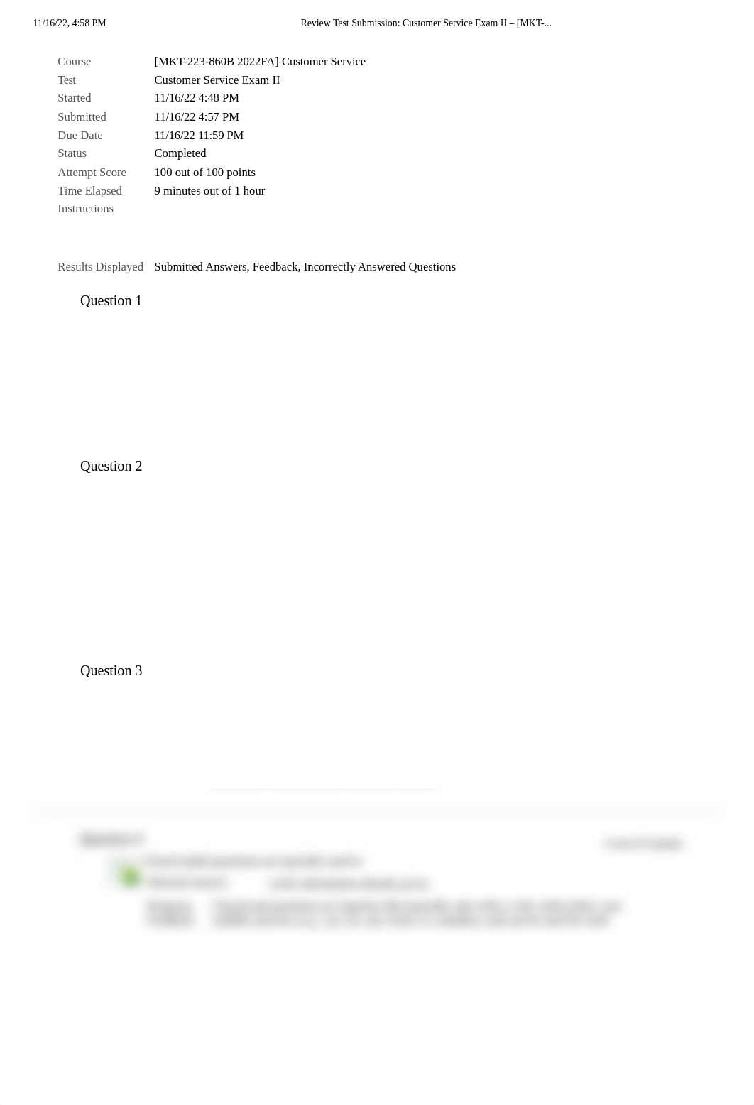 Review Test Submission_ Customer Service Exam II - [MKT-.._.pdf_dplspzvduv0_page1