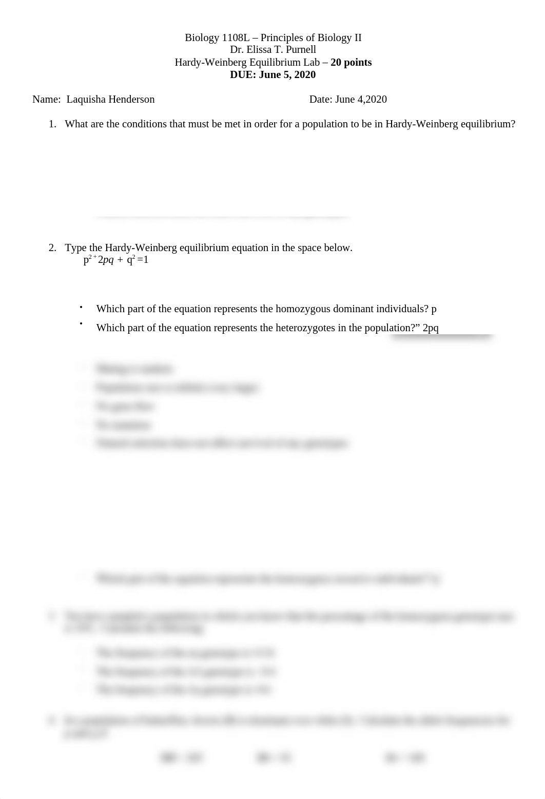 BIOL 1108L - Hardy-Weinberg lab SM20.doc_dply7n0h40h_page1