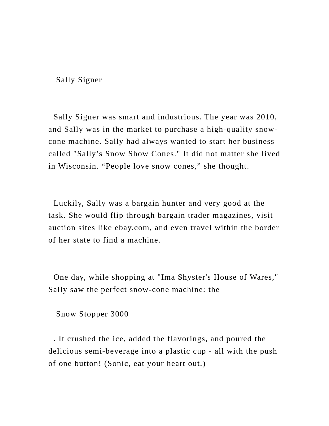 Sally Signer    Sally Signer was smart and industrious. Th.docx_dpm1w3cprrs_page2