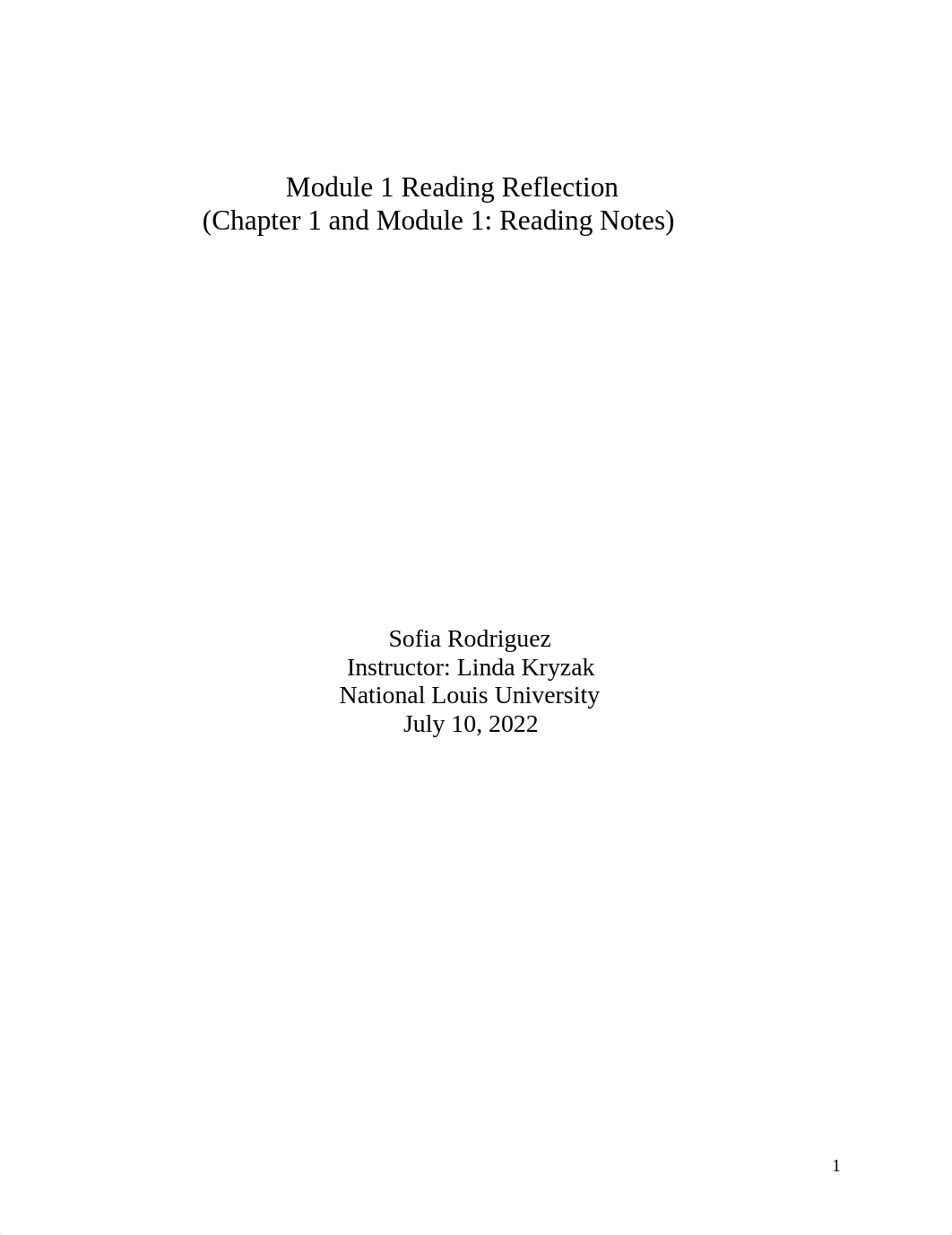 Week 1-Module 1 Reading Reflection (Chapter 1 and Module 1 Reading Notes) (1).pdf_dpm7qrwdokn_page1