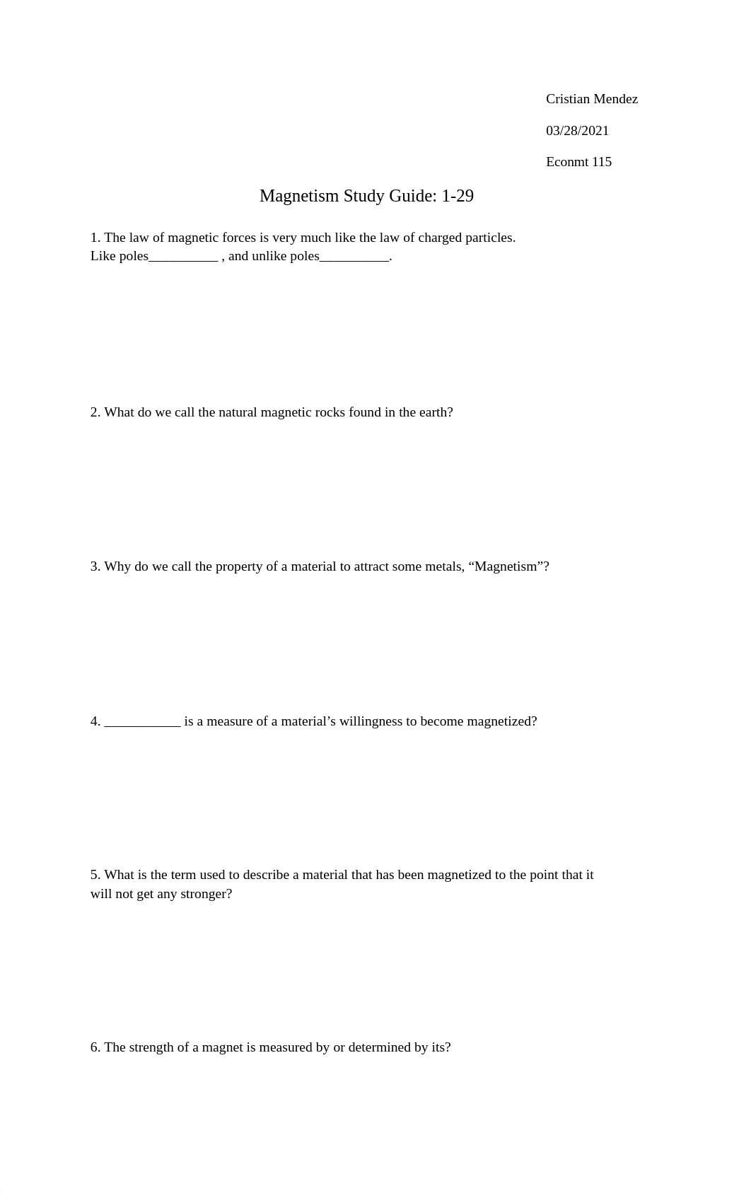 Magnetic Study Guide.pdf_dpm86aaaunc_page1