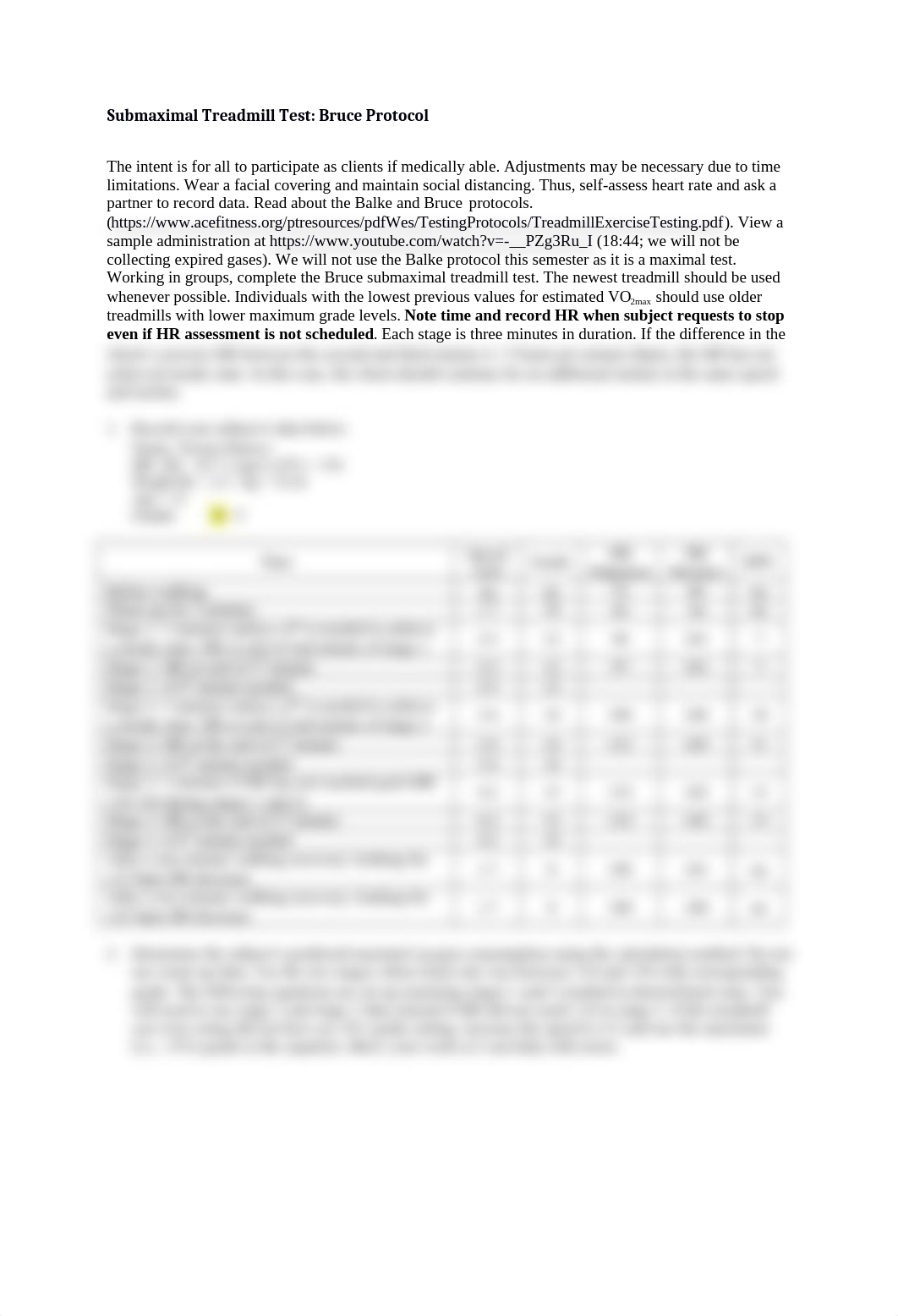 Bruce Submaximal Treadmill Test.docx_dpm9u1x97hd_page1