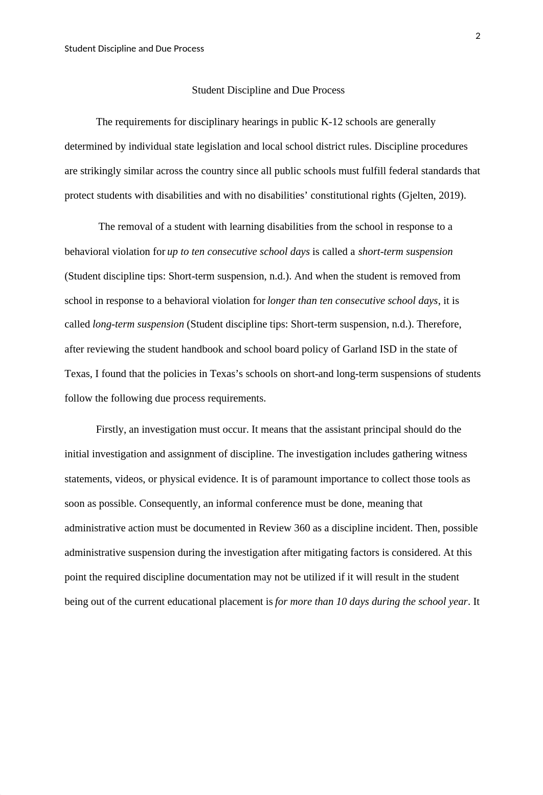 POS-500 Student Discipline and Due Process Essay.docx_dpmabwscjwu_page2