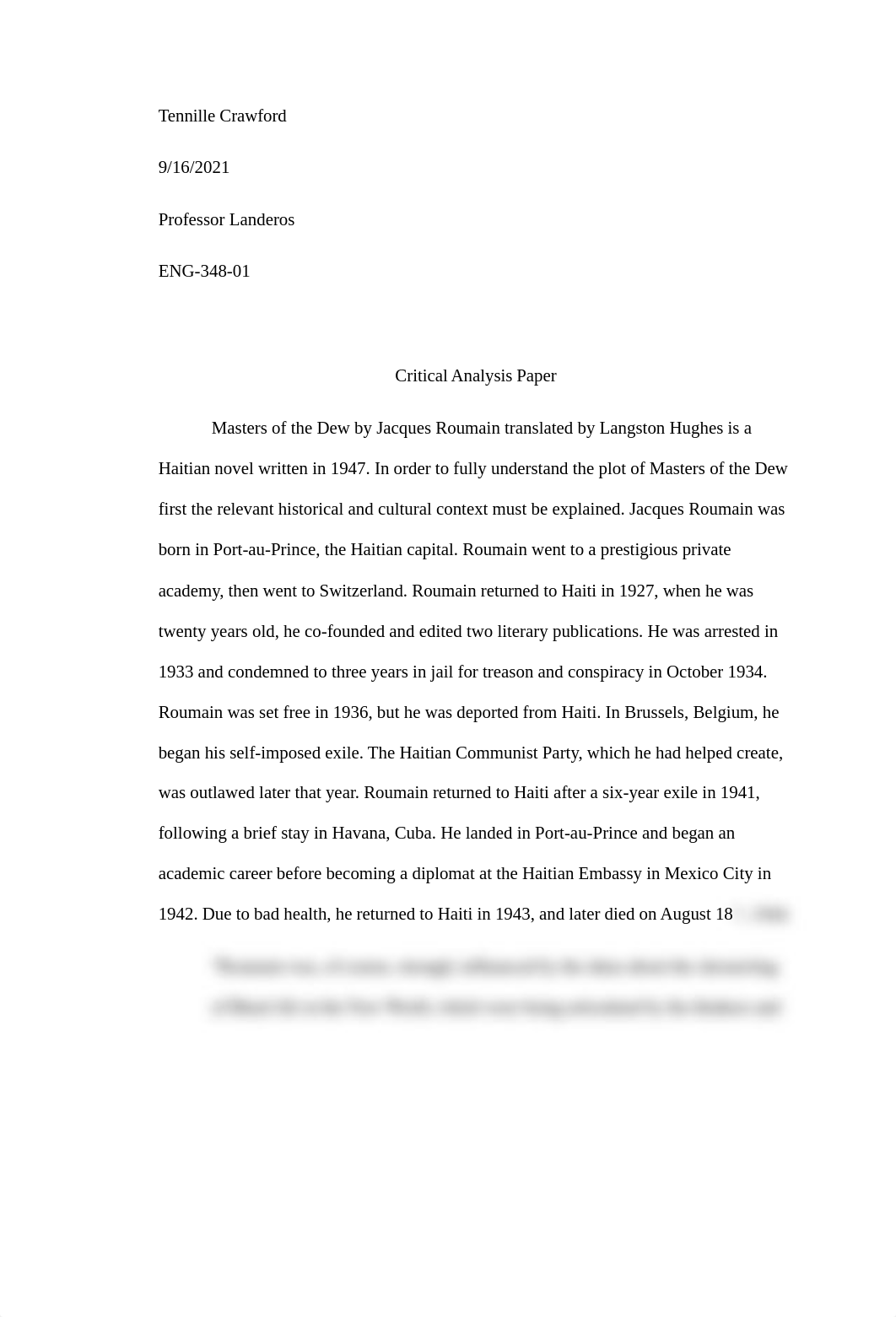 Critical Analysis Paper Masters of the Dew.docx_dpmamynkx7c_page1