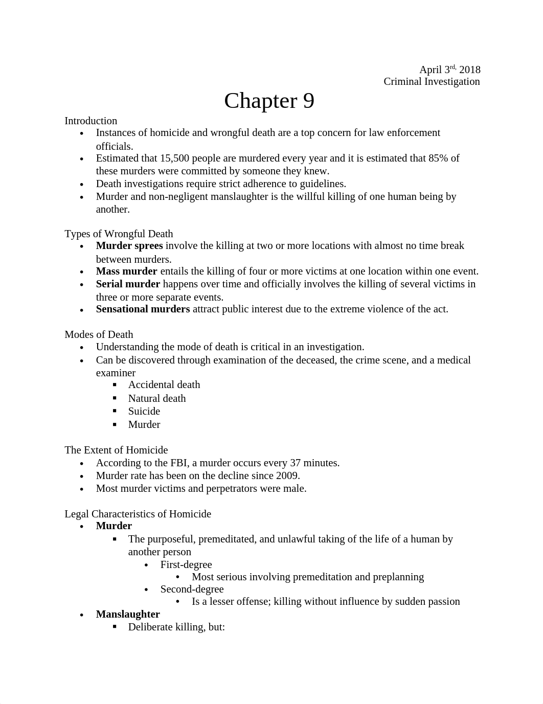 Criminal Investigation (Chapter 9 Notes) .docx_dpmctfkays4_page1