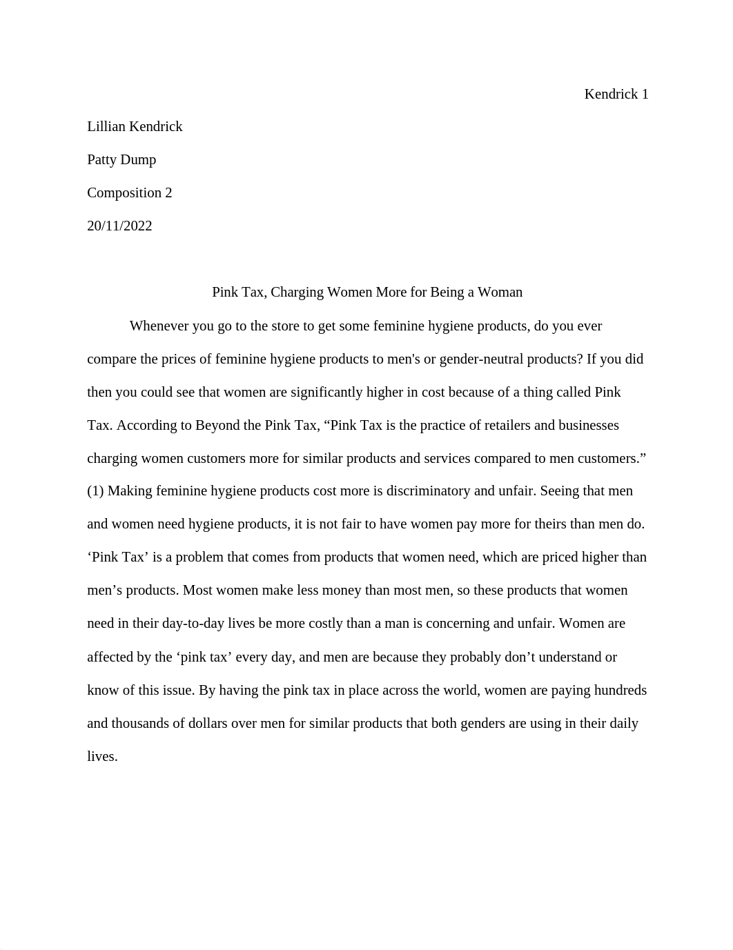 Pink Tax Essay.docx_dpmdhr8d7ks_page1