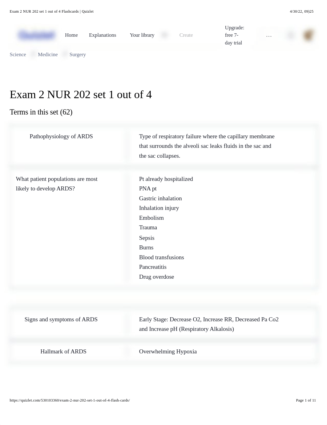 Exam 2 NUR 202 set 1 out of 4 Flashcards | Quizlet.pdf_dpmhmy7topl_page1