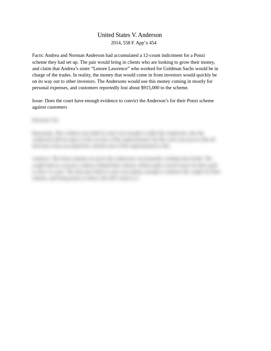 United States V. Anderson briefing.docx_dpmrrbx0von_page1