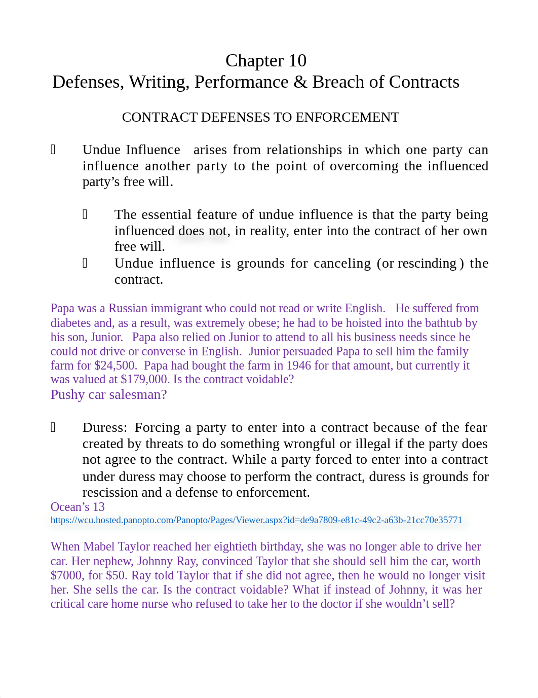 Law 230 S'22 Chapter 10 Contracts Study Guide.docx_dpnh3vvg23m_page1