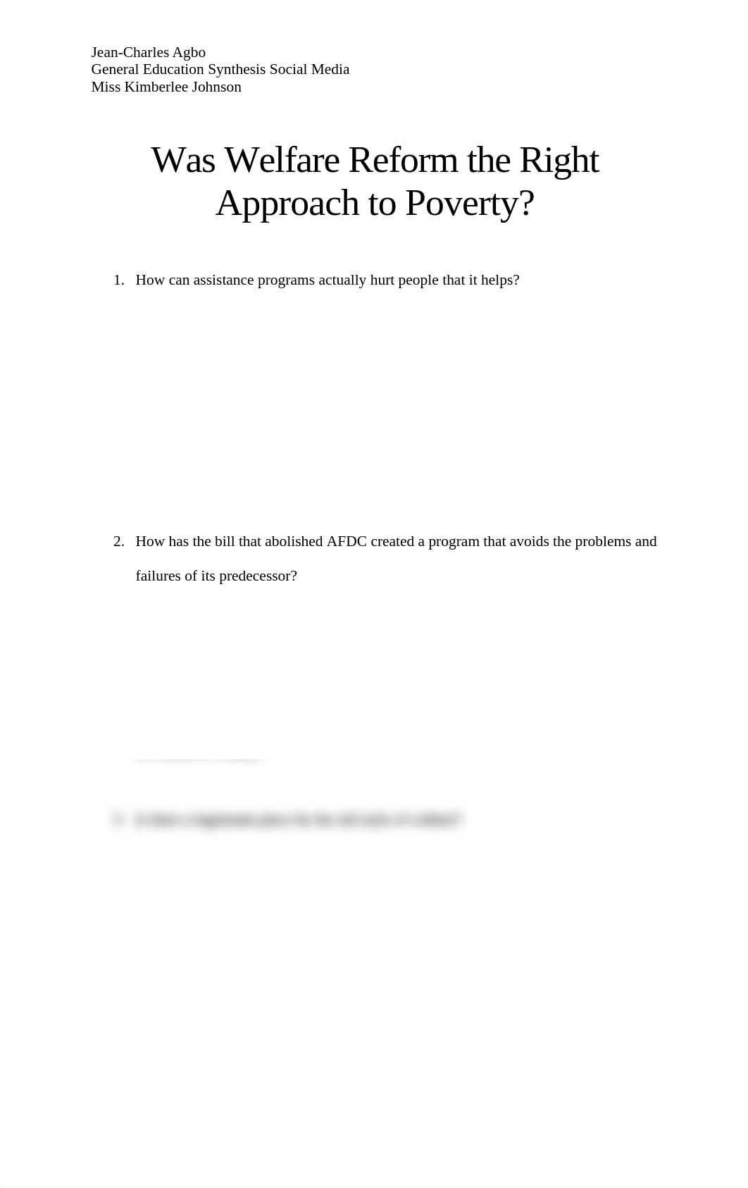 Was Welfare Reform the Right Approach to Poverty.docx_dpnhvn61lwu_page1